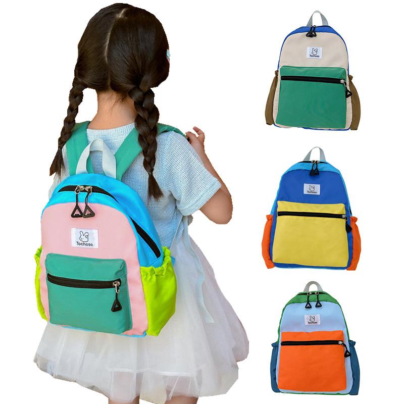 Children School Backpack Baby Kindergarten Bag For Boys Girls Travel Backpack Canvas Kids School Bags For Students