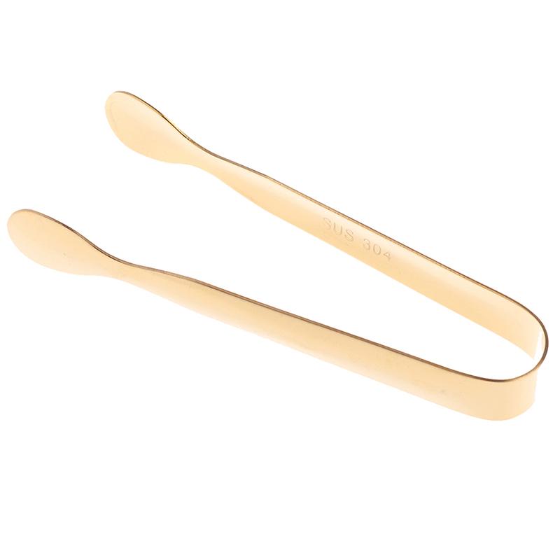 11Cm Tong Edelstahl Clip Brot Essen Eis Klemme Eis Zange Bar Küche Werkzeug