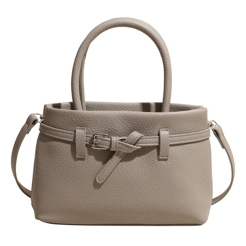 Fashion Hand Carry Small Square Bag Women's New Simple Shoulder Bag Trendy High-end Casual Women's Bag