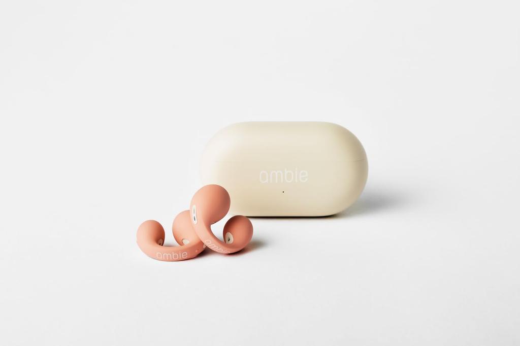 Ambie Sound Earcuffs Ambie Kopfhörer der 2. Generation zum Hören ohne die Ohren vollständig zu bedecken Bluetooth mit Online-kompatibel mit Gegensprechanlage