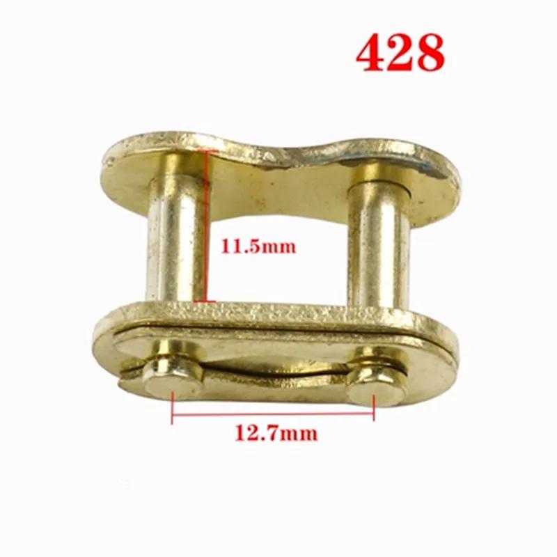 1pcs Motorcycle Chain Buckle Ring Link 25H T8F 420 428 520 530Chain Connector Master Joint Link Motorcycle Accessories