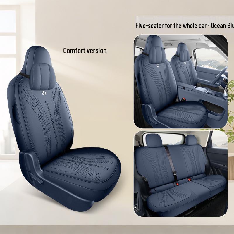 Leapmotor A10 Suede Seat Covers: 26 Models, All-Season Breathable Saddle Pad Car Cushions