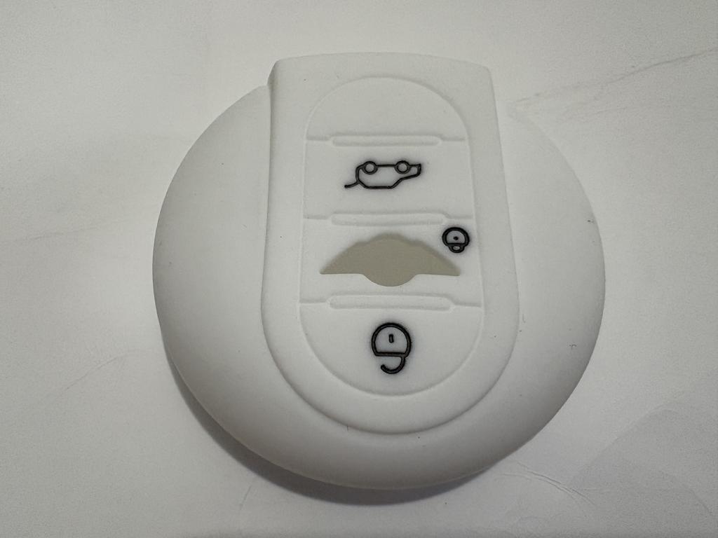 Silicone Car Key Case Cover Soft Holder Protector For BMW Mini Cooper F56 F55 F54 3 Buttons Remote Smart Shell Styling Auto Part