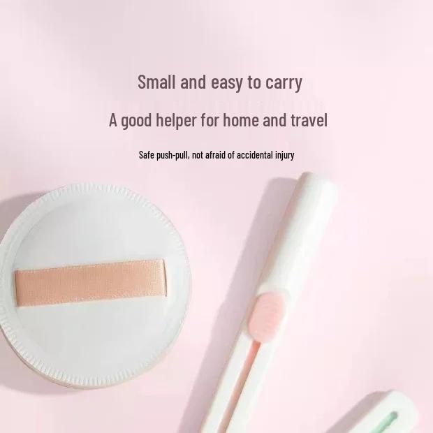 Retractable Eyebrow Trimmer for Women - Safety Blade, Anti-Scratch, Portable, Special Newbie Offer