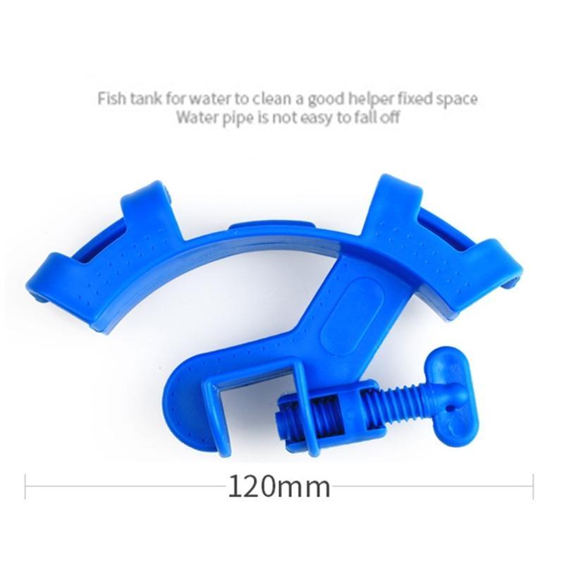 Water Pipe Clamp Clips Fish for Tank Adjustable Plastic Mounting Clip Holder Durable Holders for Aquarium Tube Hose