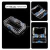Dental Retainer & Veneer Transparent Storage Box with Perforated Film