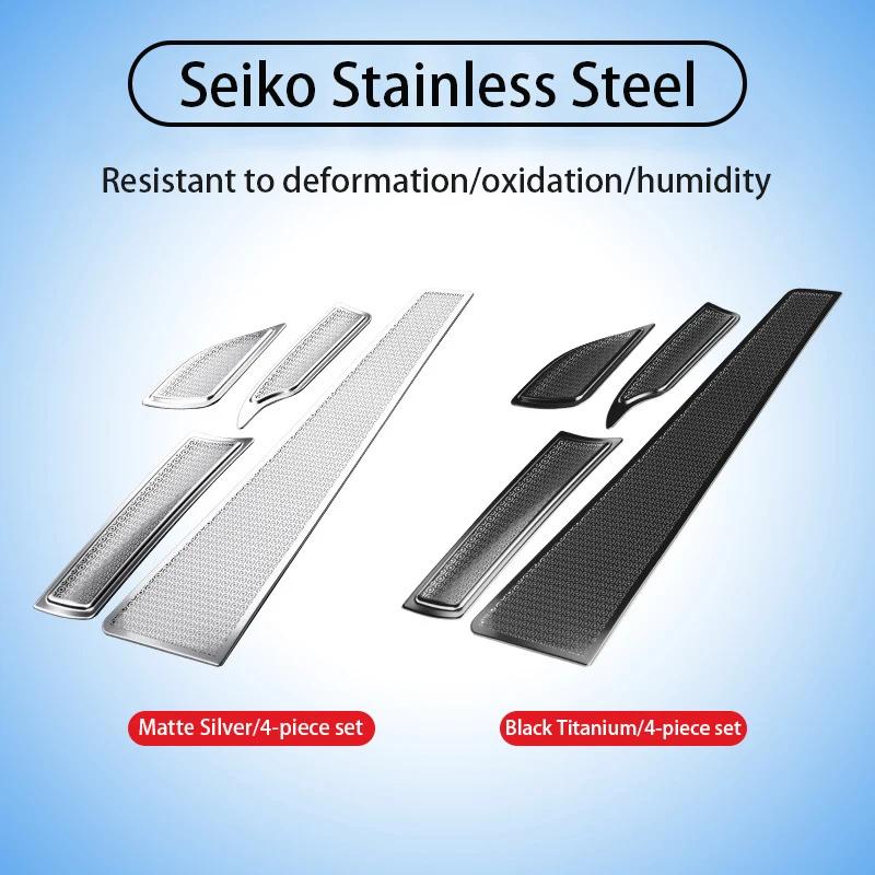 For Li LiXiang L7 L8 L9 Car Air Intake Protection Cover Sticker Stainless Steel Decoration Styling Accessories for Leading Ideal