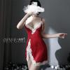 Yiyue's New Sleeping Dress for Women, Deep V Lace Halter Sleeping Dress, Sexy and Interesting Lingerie, Backless Pajamas 8130