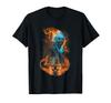 Marvel Ghost Rider Flaming Chain City Portrait T-Shirt