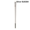 1 Pair Chinese Chopsticks 304/316Stainless Steel Non-Slip Sushi Chopstick Korean Japanese Food Metal Sticks Kitchen Tableware