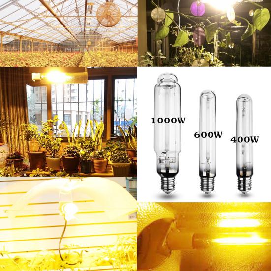 400/600/1000W E40 Ballast 23Ra HPS Plant Grow Light High Pressure Sodium Lamp