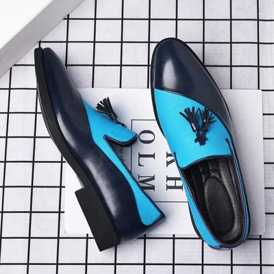 Scarpe Eleganti da Uomo 2025 Nuove Scarpe Casual in Pelle Uomo Scarpe Eleganti da Lavoro in Pelle Tendenza Versatili Mocassini Punta Appuntata Slip-On