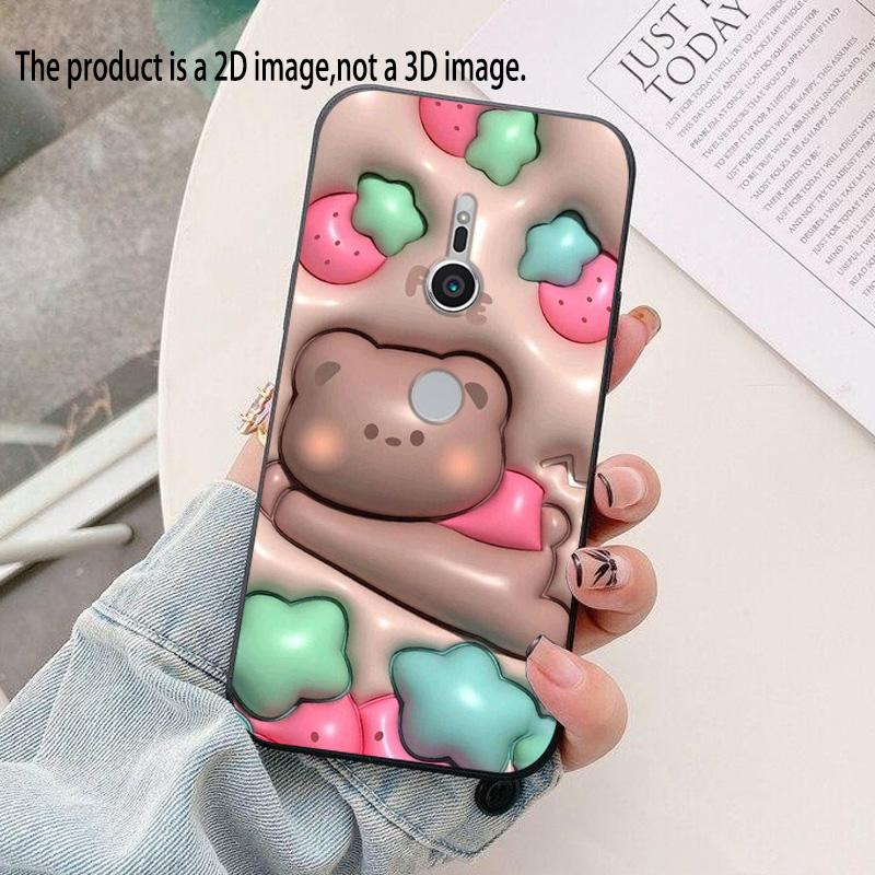 Case For Sony Xperia XZ1 XZ2 XZ4 Luxury astronaut Silicone Camera Protection Back Cover For Sony Xperia XZ2 XZ 2  Funda Capa XZ1
