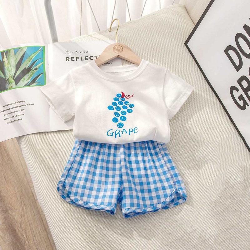 Baby Pajamas Sets Cotton Child Pajamas Toddler Summer Sleeveless Baby Nightwear Pyjamas Kids Cartoon Homewear Clothes