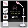 LED Eye-Friendly Tattoo & Nail Art Lamp: Desk & Floor Light for Cosmetic and Eyelash Extension