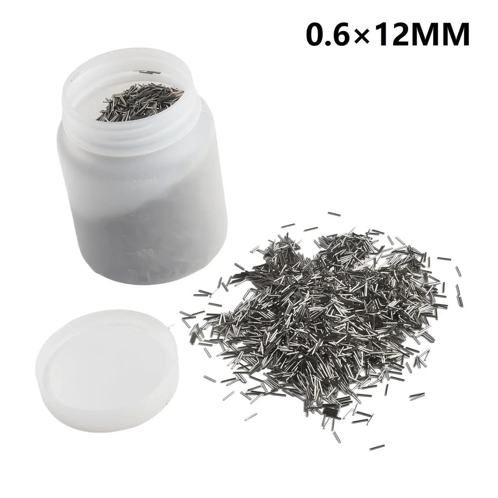 Magnetische Poliernadeln, 1 kg Edelstahl-Schleifkörper-Nadeln, Schnelle Entgratgeschwindigkeit, Geeignet für das Polieren von Metallteilen