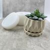 Small Flower Pot Silicone Mold Diy Succulents Concrete Flower Pot Vase Plaster Cement Clay Mold Plant Holder Mold