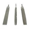 6 Inch 150mm Steel Files Without Handle Round Half-round Triangular Square Flat File 5 Styles Alloy Steel FilesFor Metal Sanding