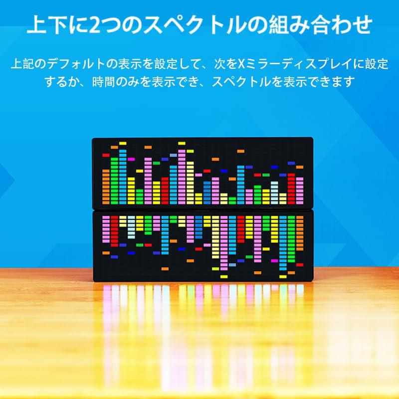 Audio Spectrum Analyzer Music Voice Rhythm Spectrum 384 RGB 1624 Segment Rhythm Light Level Voice Sensor Display, Display, LED,