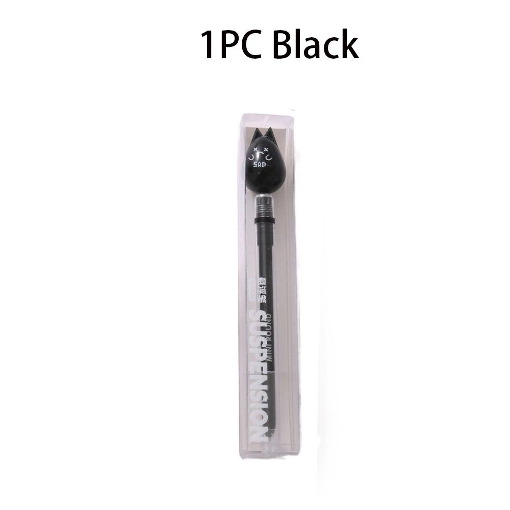 Student Stationery Magnetic Suspension Pen Portable Long Pen Cap Gel Pens