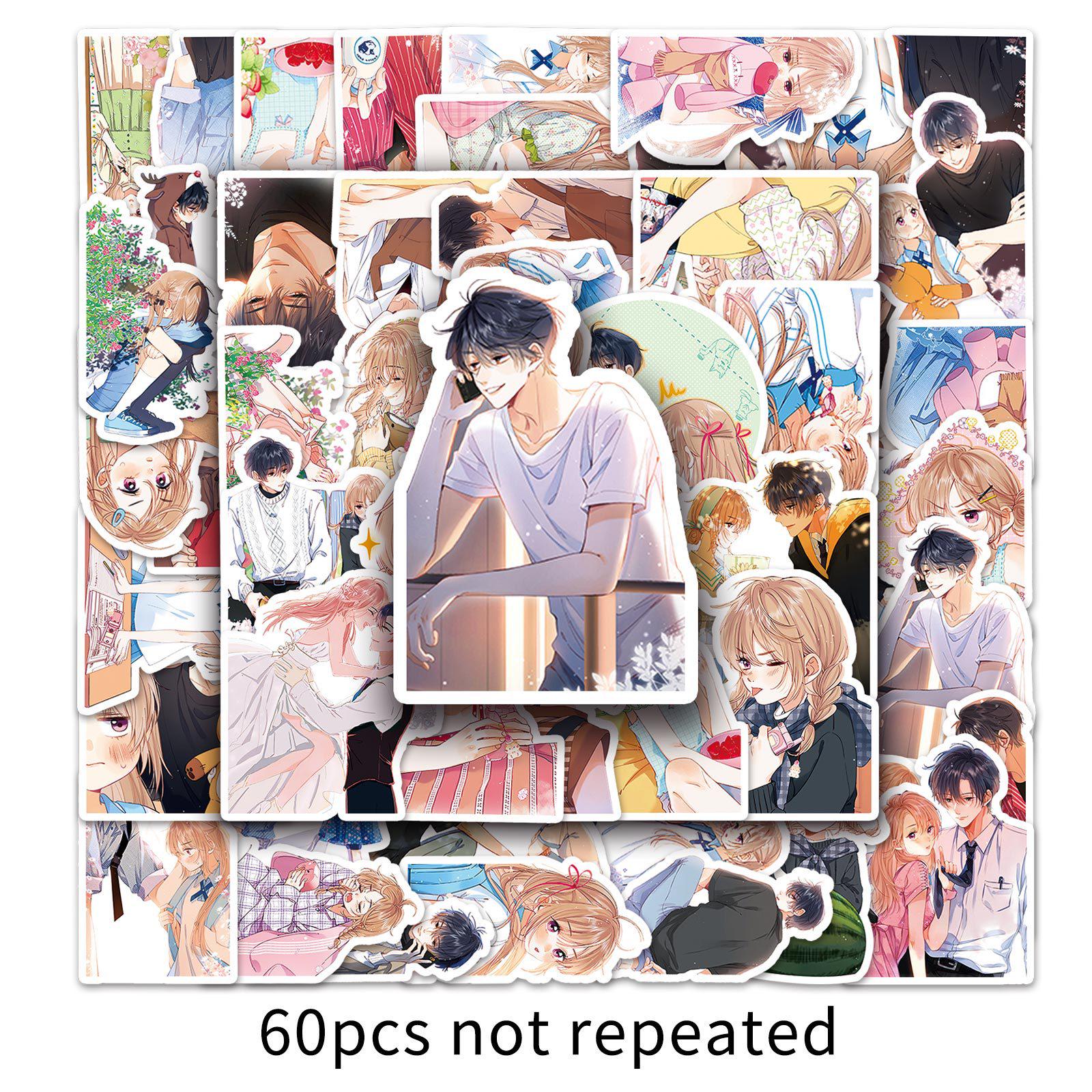 60 Graffiti-Style Cartoon Stickers for DIY Phone Cases & Suitcases