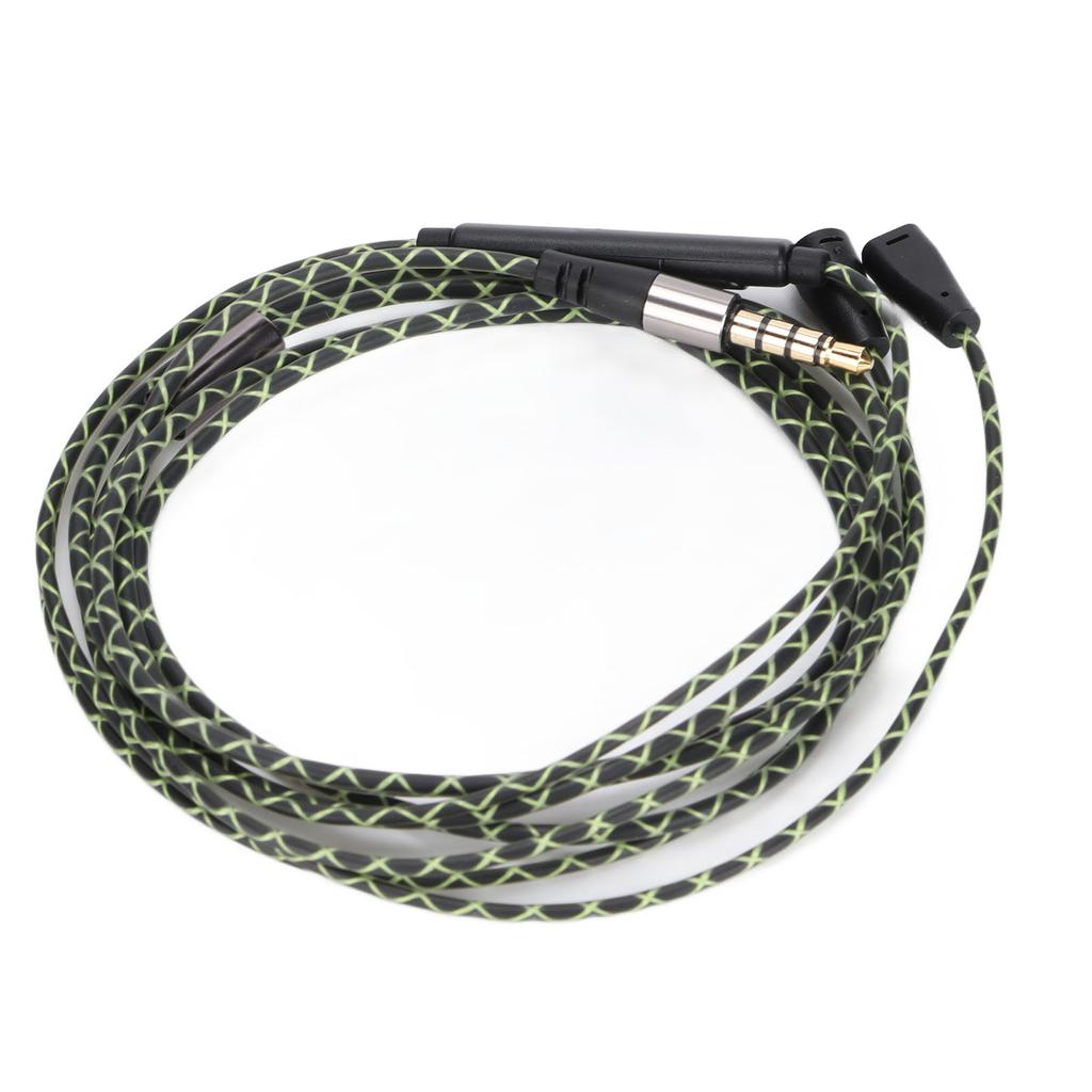 Earphone Audio Cable Audio Extend Charging Cable with Volume Control Microphone Function