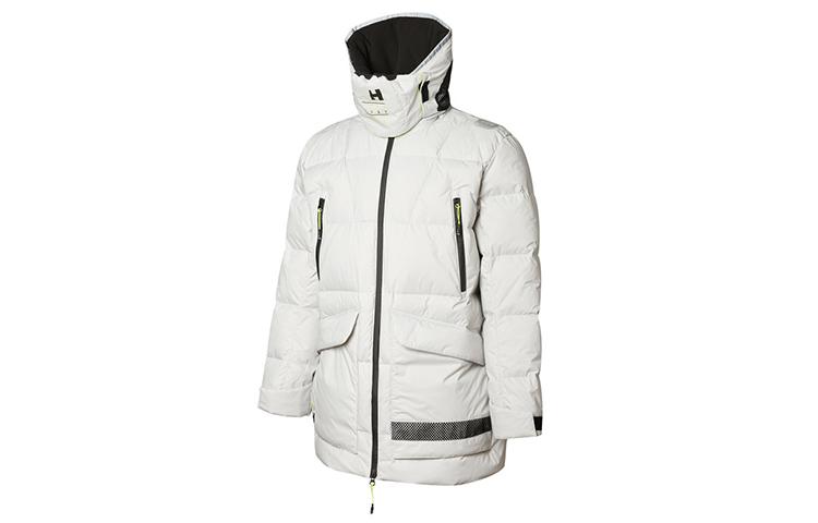 PUMA EVOSTRIPE Down Jackets Men s Glacier Gray Hooded Thickened Quilted Down Jacket 598276-95 S
