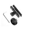 Aluminum Alloy Bracket for Wahoo & Garmin Taillight with Plastic Dial