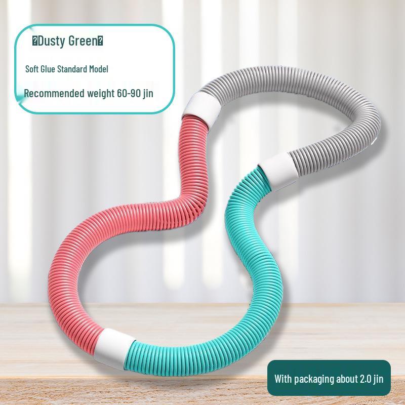 Weighted Spring Hula Hoop for Safe Abdominal Toning and Slimming