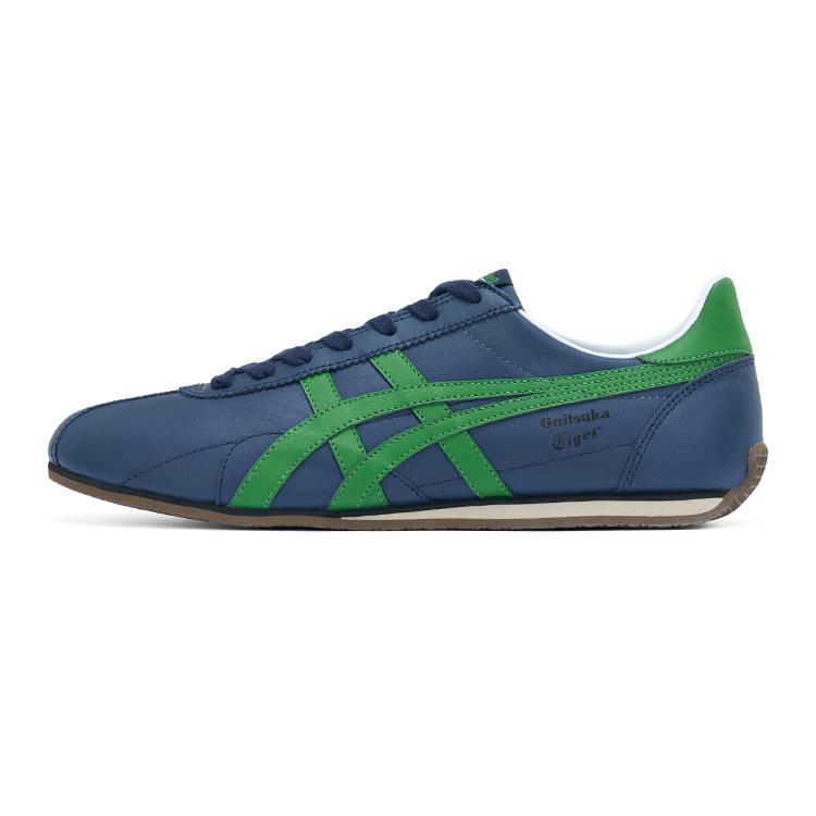 

ONITSUKA TIGER Runspark Classic Retro Прочные Низкие Кроссовки для Повседневной Носки Унисекс Темно-синие 1183C442-401 36