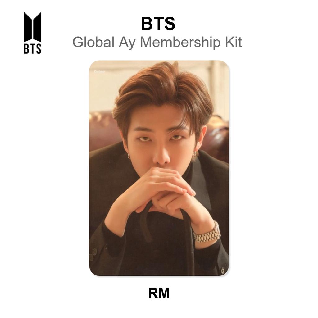 BTS Global Ay Membership Kit Official Photocard