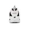 Skechers DLites 1.0 Stringate Resistenti Basse da Papà Sneakers Donna Sneakers Nero Bianco 149792-WBK