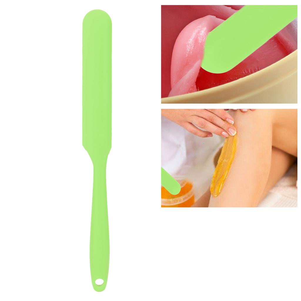 Wax Spatula Silicone Reusable Hair Removal Waxing Applicator Scraper for Home Salon Wax Warmer
