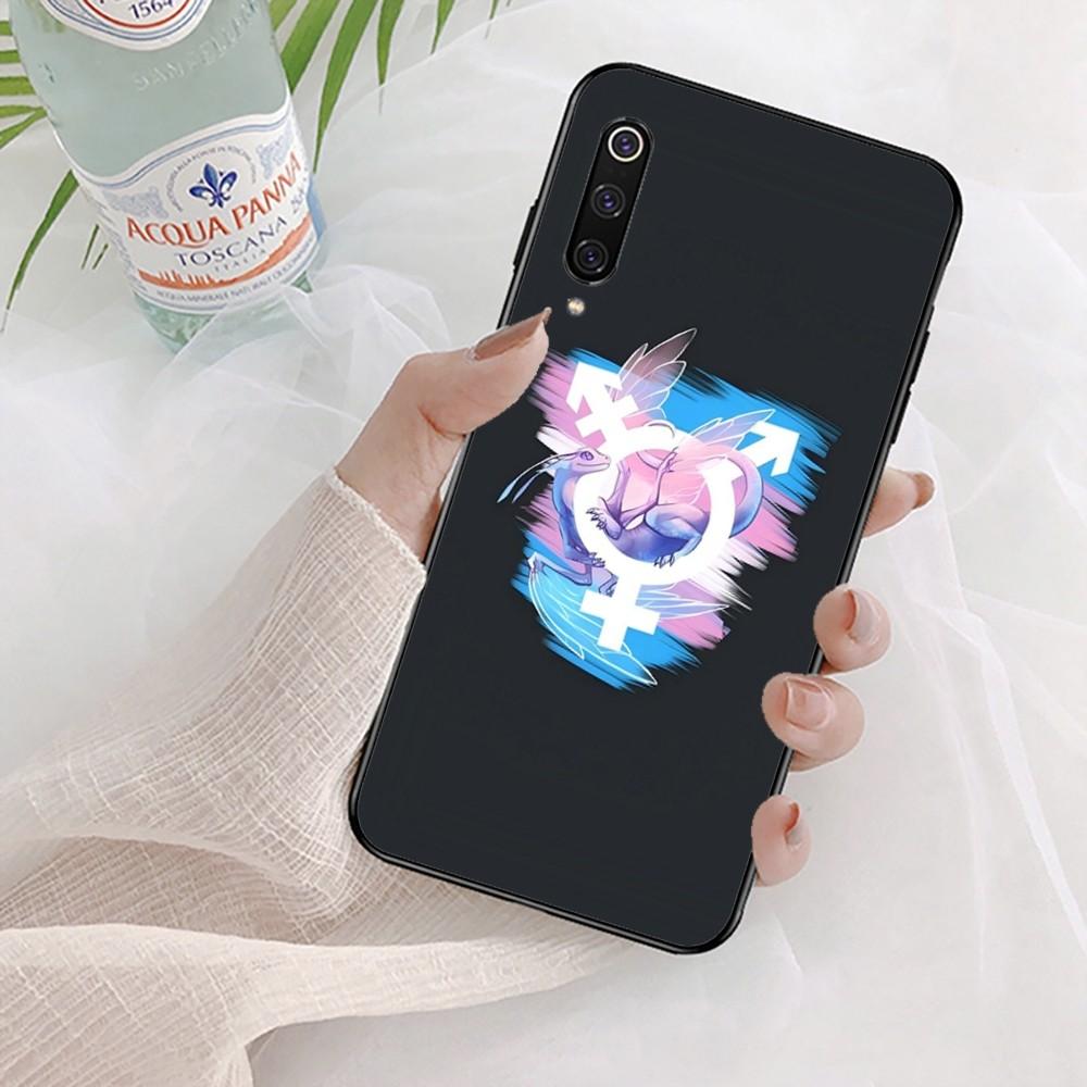 T-Transgender Love Phone Case For Xiaomi Mi 5X 8 9 10 11 12 Lite Pro 10T PocoX3pro PocoM3 Note 10 Pro Lite