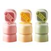 3Pcs Ice Cube Mold Multi-Compartment Silicone Tray with Lid for Juice Coffee Water Ice Cubes And Popsicles BPA-Free Food Grade Odorless Ice Popsicle