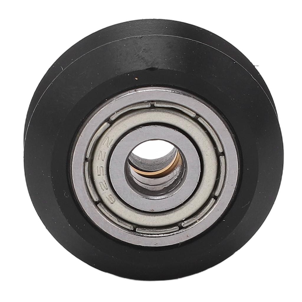 13Pcs 3D Printer Wheel POM V Shape Wear Resistance 3D Printer Wheel Bearing 625ZZ Black