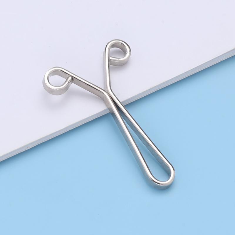 Colorful Metal Bead Headscarf Clip - U-shaped, Multifunctional Fashion Accessory