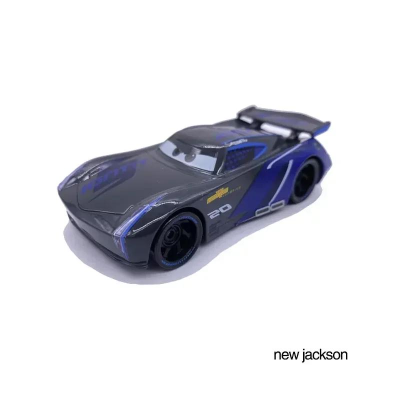 Neuer Pixar Cars 3 Lightning Mcqueen Styling Rennwagen Jackson Storm Tim Daniel Metall Druckguss Modellauto Kindergeburtstagsgeschenk