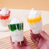 PU-Falsches Eisbecher-Schaufenster-Deko-Requisite für Geschäfte