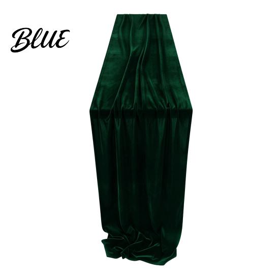 Burgundy Velvet Table Runner Christmas Runner Atrovirens 120 x 29 Wedding Reception Linens Inch Holiday for Weddings Parties Long Decoration