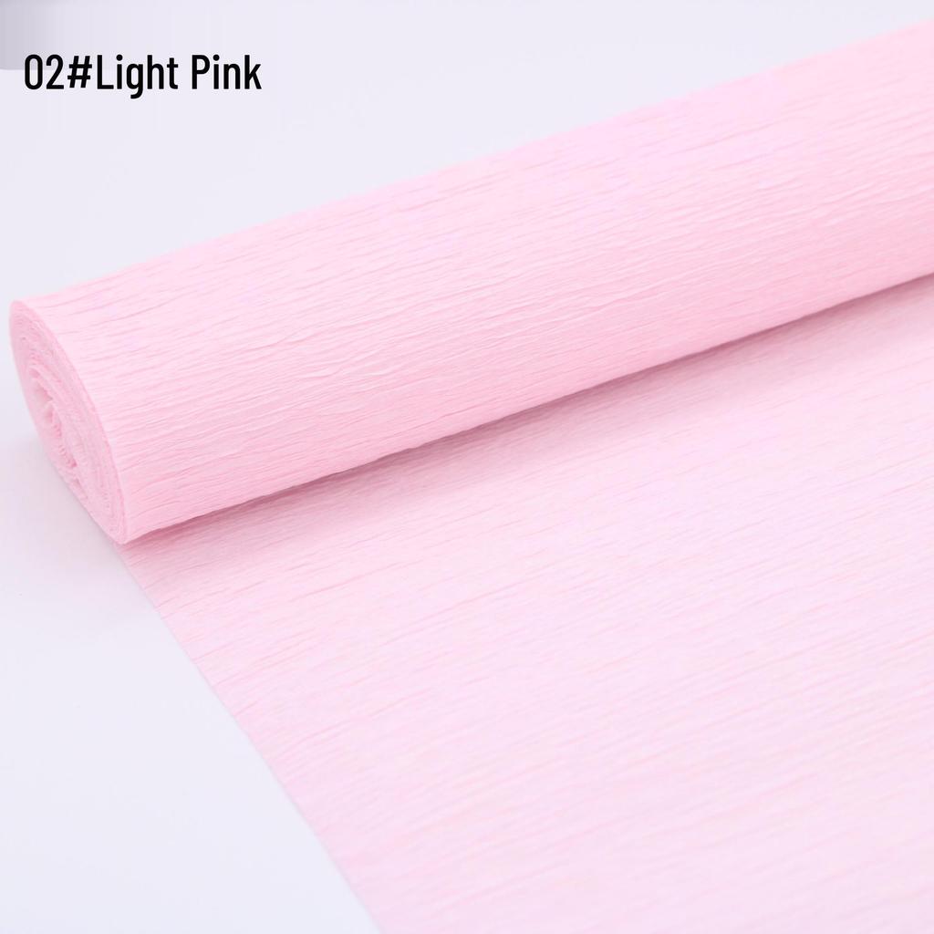 Colored Crepe Paper for DIY Floral Crafts and Packaging