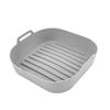 Air Fryer Silicone Baking Tray - Easy Clean, Round Silicone Mat for Household Use