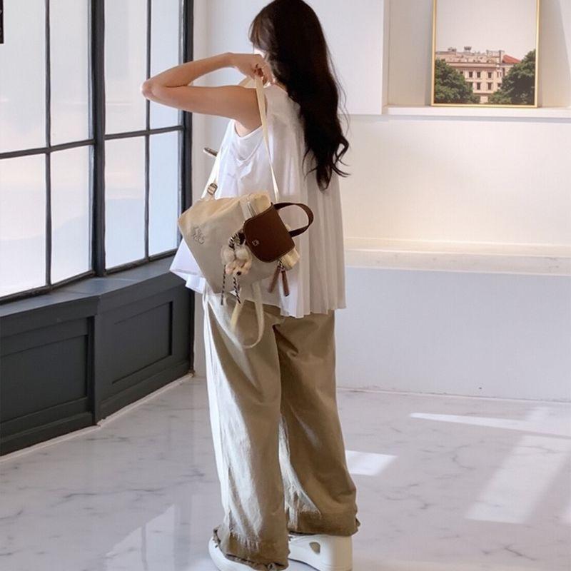 

South Style Chio2nd Pop Paradise Backpack Women 2025 New Super Popular Fashionable Portable Casual Small Backpack Beige