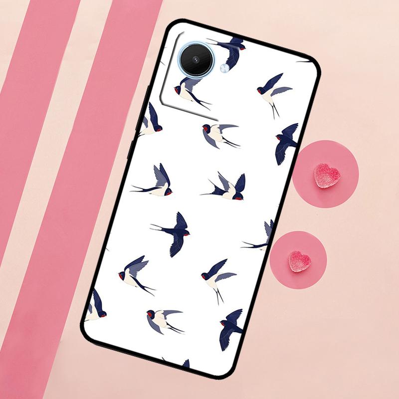 Birds Flock For Realme 15 Pro 10 11 12 13 14 Pro Plus GT7 C67 C65 C63 C61 C55 C53 C51 C35 C71 C75 Case