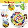 [12pcs Sticky Ball Dart] 12pcs Colorful Sticky Ball Dart Board Set|Vibrant Indoor/Outdoor Party Game,Foldable and Portable for Fun Family Interactions