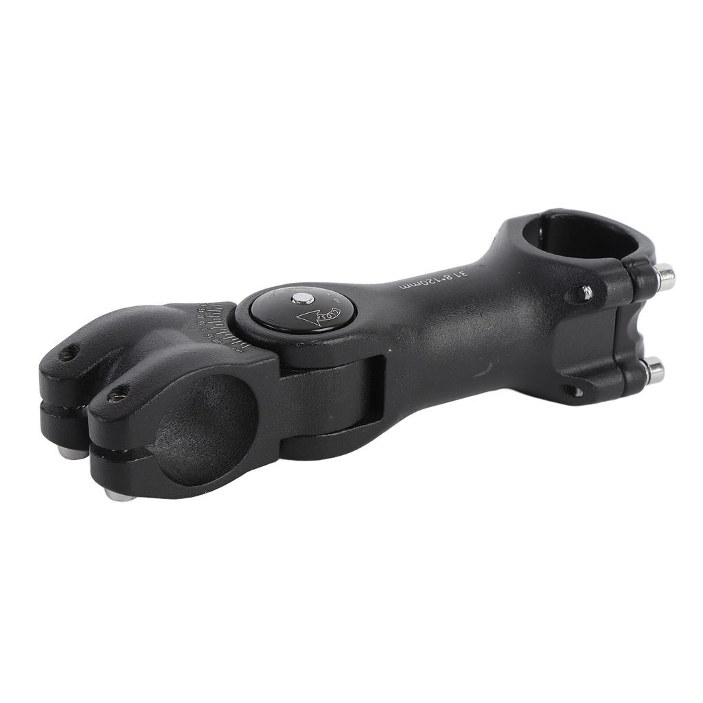 Cycle Stem 60 Degree Adjustable Aluminum Alloy Short Handlebar Stem 31.8mm 120mm for Mountain Cycle 