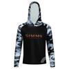 SIMMS Hooded Fishing Suit, Outdoor Lure Fishing Suit, Summer Sun Protection Long-sleeve Top, Quick-dry Breathable Sportswear