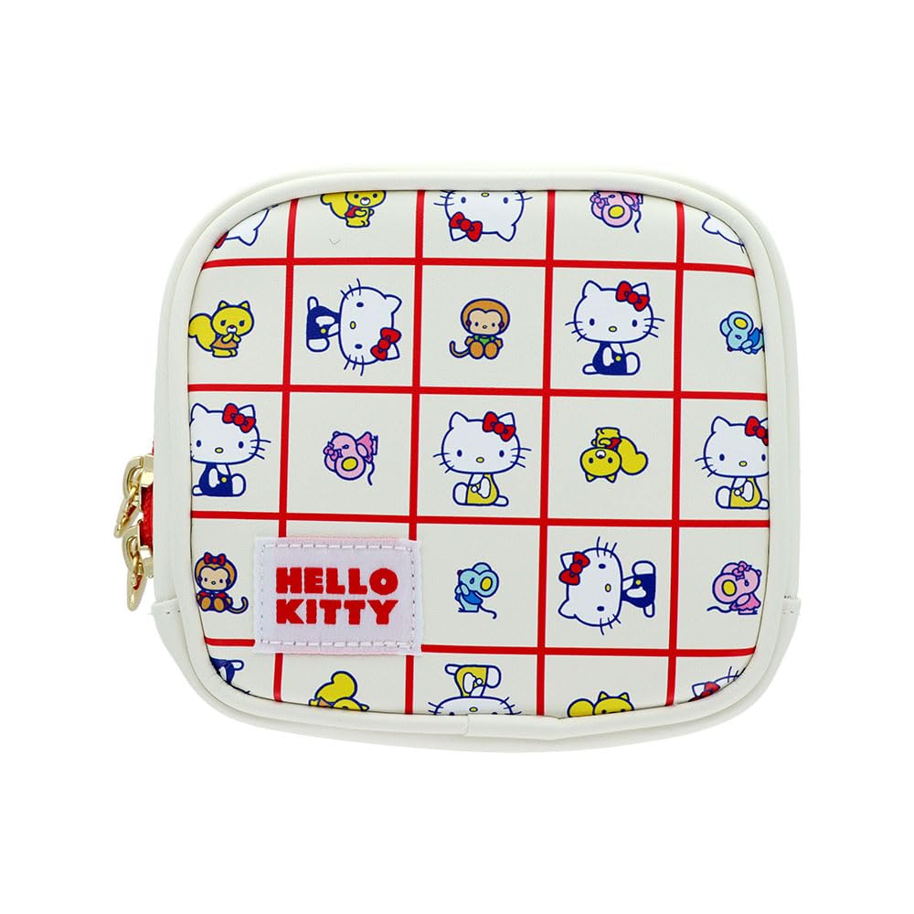 Sun-Star Stationery Hello Kitty Sanrio Characters Goods Pouch Square S2337355