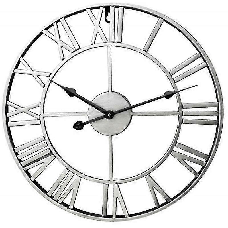 Garden Clock Outdoor Garden Wall Clock Large Roman Numeral Garden Clock Outdoor Iron Clock Outdoor