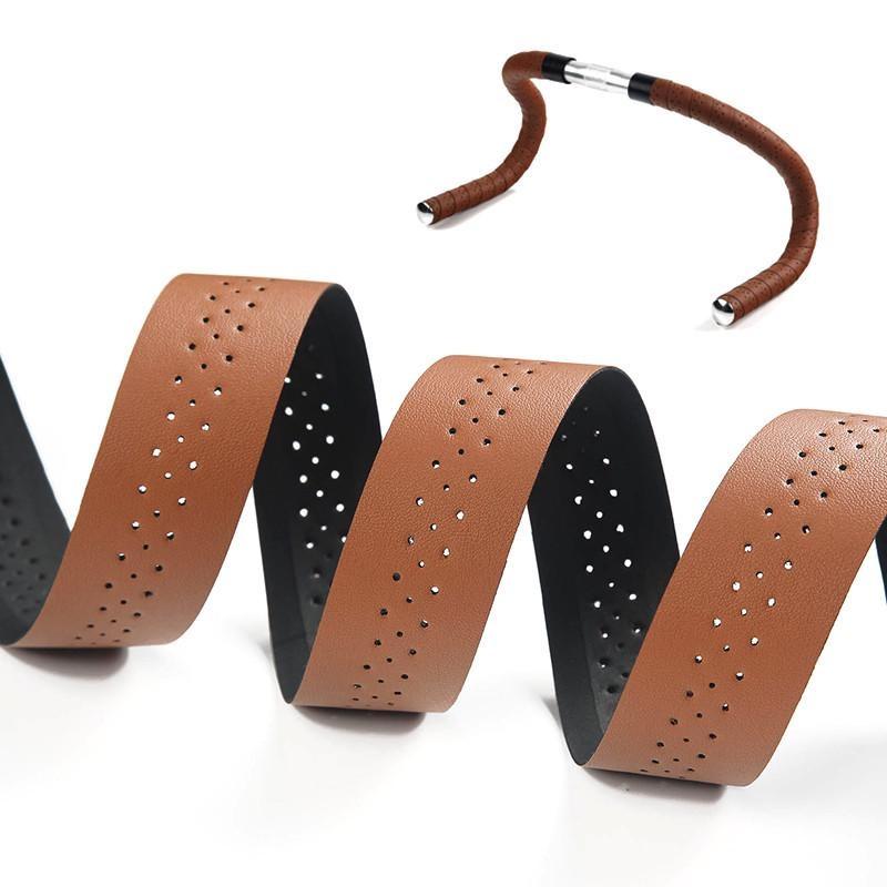 1PC Road Bike Bicicletă Ghidon Bandă Grip Bar Drop Wrap Piele moale Respirabil NOU